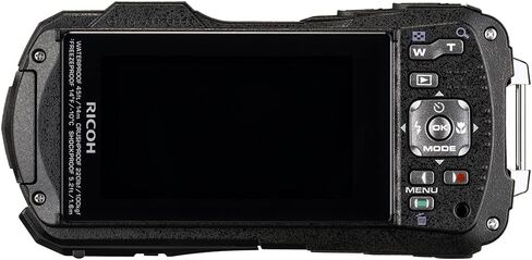Ricoh WG-80 Black Waterproof Digital Camera Shockproof Freezeproof Crushproof (International Version) in Kuwait