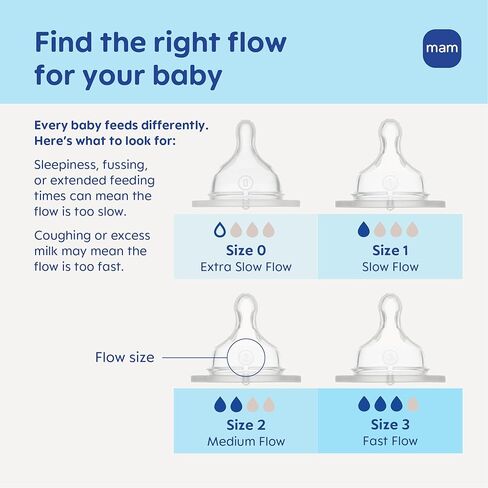 MAM 6oz Pure Glass Feel Good Anti-Colic 0+ Months Baby Bottle, 3 Pack, Girl | Slow Flow Skin Soft Silicone Nipple, Easy to Clean, BPA Free, Easy Switch Between Breast & Bottle, Made In Europe in Kuwait