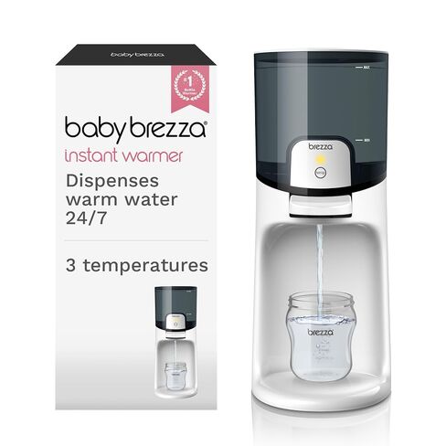 Baby Brezza Instant Baby Bottle Maker with 3 Temperature Settings for Formula Warming, 50oz Tank Capacity, 24/7 Warm Water Dispenser, Electric Kettle Alternative in Kuwait