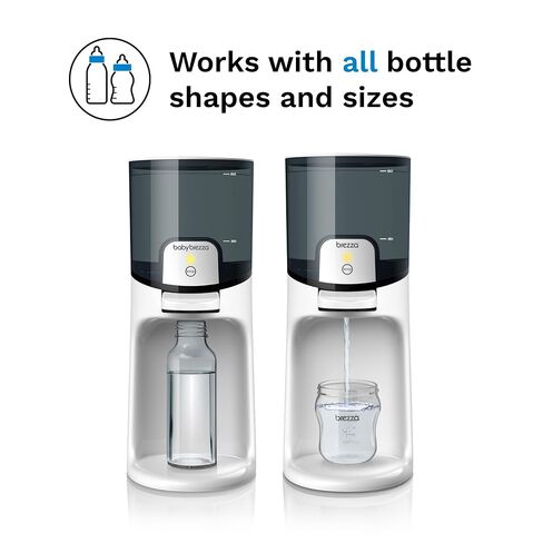 Baby Brezza Instant Baby Bottle Maker with 3 Temperature Settings for Formula Warming, 50oz Tank Capacity, 24/7 Warm Water Dispenser, Electric Kettle Alternative in Kuwait