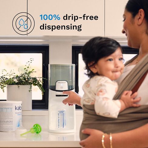 Baby Brezza Instant Baby Bottle Maker with 3 Temperature Settings for Formula Warming, 50oz Tank Capacity, 24/7 Warm Water Dispenser, Electric Kettle Alternative in Kuwait