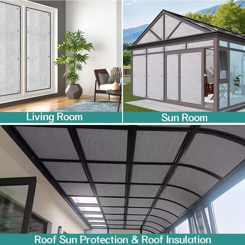 Thickened Edge Design,Double Aluminium Insulation Foil,Removable/with Suction Cups(Black,160x100cm/63x39.4in) in Kuwait
