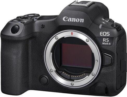 Canon EOS R5 Mark II Mirrorless Camera | Flagship Hybrid Power, Refined for Next-Gen Creators (6536C002) + 64GB Memory Card + Shoulder Bag in Kuwait