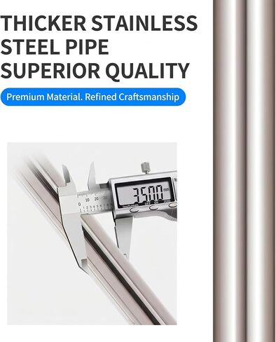4M Stainless Steel Antenna Tripod Stand for JPC-7, Air Cushioned | Corrosion-resistant Stainless Steel, Air Cushion Buffer, 1/4''&3/8'' Thread Adapter, Wind-resistant, Multi-scene POTA/Field in Kuwait