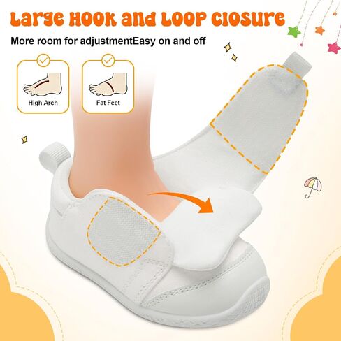 JIASUQI Baby Toddler Shoes for Boys Tennis Shoes Girls Barefoot Sneakers for Toddler in Kuwait
