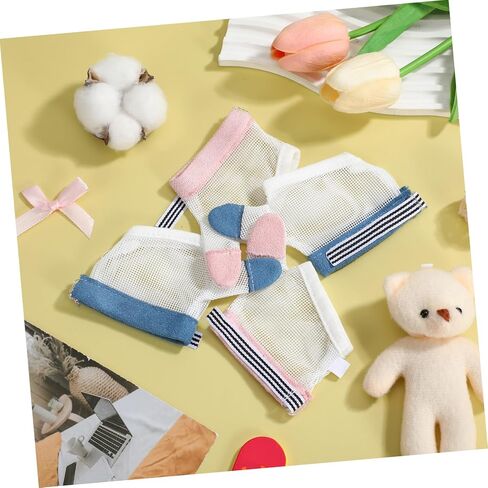 2 Pairs Baby Thumb Sucking Gloves, Breathable Finger Guards | Breathable Random-Color Finger Covers Help Discourage Thumb Sucking or Biting during Supervised Baby Care in Kuwait