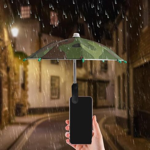 Umbrella for Phone Shade Mobile Phone Clip on Sun Shield | Glare Blocking Cellphone Accessories, Lightweight Travel Supplies for Car Beach Pool Camping in Kuwait