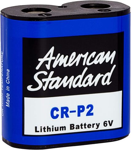 American Standard A923654-0070A Selectronic Battery 6 VCR-P2, Black in Kuwait
