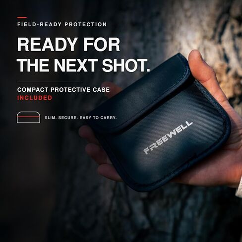 Freewell 82mm Threaded Hybrid Variable ND/CPL Filter 3 to 7 Stop | Precise Light Control, Glare Reduction & Enhanced Colors for Cinematic Photography & Videography in Kuwait