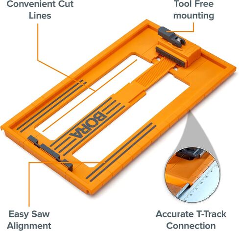 BORA Saw Plate RT - NGX Circular Saw Guide Plate for Clamp Edge Rail 546001 in Kuwait
