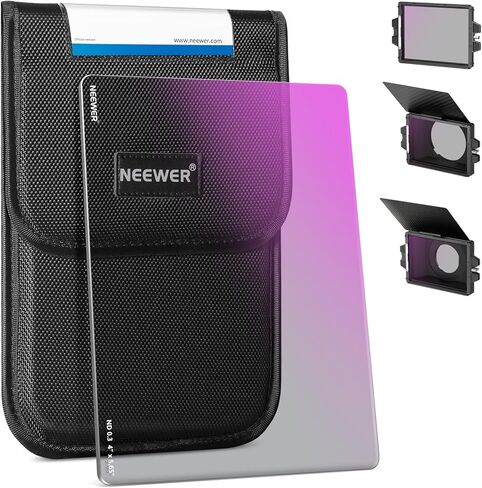 NEEWER ND1.5 (5 Stops) Square ND Filter, 4"x5.65" Dual Sided 30 Multi Nano Coated Cinema Neutral Density Filter for NEEWER Matte Box Compatible with Tilta Compatible with SmallRig in Kuwait