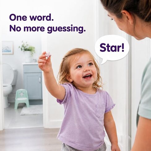 Potty Training Kit - 60 Color-Changing Fizzy Potty Training Stars, Storybook & Waterproof Travel Bag - Non-Toxic Reward for Toddler Boys & Girls, Home or On the Go in Kuwait