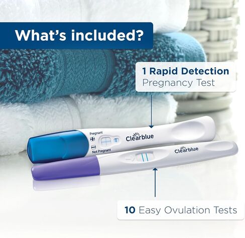 Clearblue Ovulation Complete Starter Kit, 10 Ovulation Tests and 1 Pregnancy Test in Kuwait