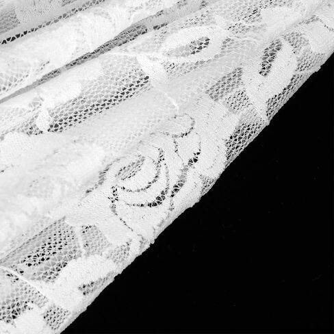 Lace Umbrella White Embroidery Fashion Romantic Wedding Party Photography Decoration Umbrella Lightweight Mesh Parasol Lace Umbrella(51241 Bleaching) in Kuwait