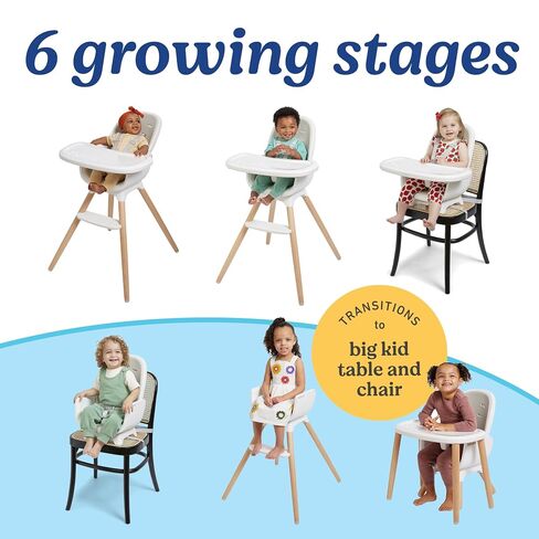 Graco® Table2Table Lux Highchair, 6 Growing Stages from Infant High Chair to Big Kid Chair and Table, Rhodes in Kuwait