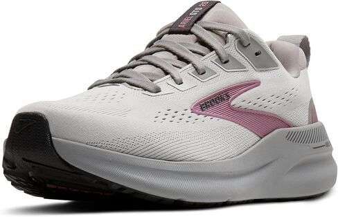Brooks Women’s Ariel GTS 26 Supportive Running & Walking Shoe - Oyster Mushroom/Alloy/Pink - 8.5 Wide in Kuwait