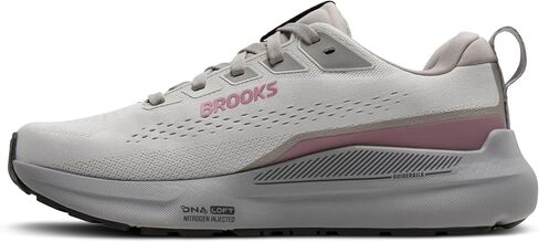 Brooks Women’s Ariel GTS 26 Supportive Running & Walking Shoe - Oyster Mushroom/Alloy/Pink - 8.5 Wide in Kuwait