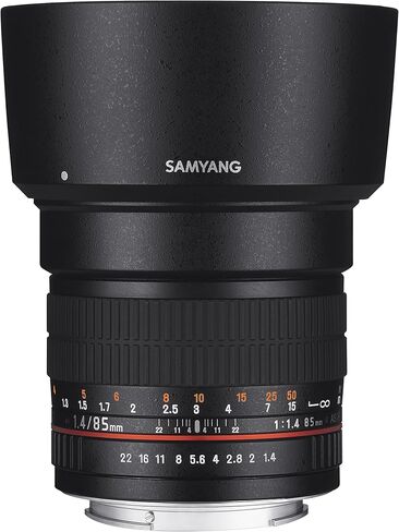 Samyang SY85M-P 85mm F1.4 Lens for Pentax , Black in Kuwait