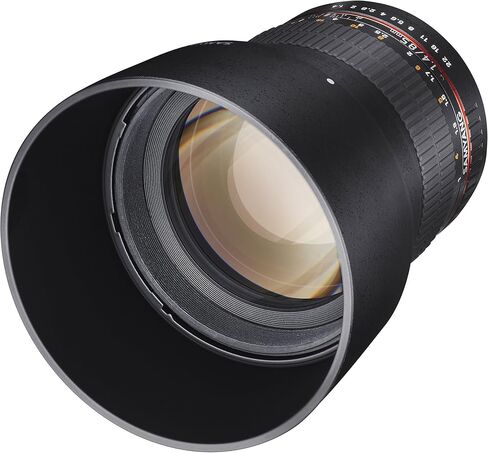Samyang SY85M-P 85mm F1.4 Lens for Pentax , Black in Kuwait