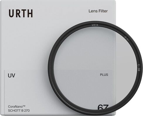 Urth 49mm UV Lens Filter (Plus+) - Ultra-Slim, 30-Layer Nano-Coated UV Camera Lens Protection | 49mm UV filter with 30-layer nano-coating and SCHOTT glass for clarity, protection and durability in Kuwait