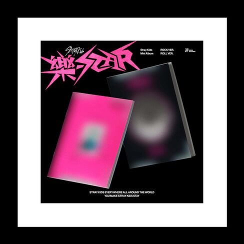 Stray Kids 樂-STAR ROCK-STAR 8th Mini Album CD+Contents+Photocard+Tracking Sealed SKZ (Standard ROLL Version) in Kuwait