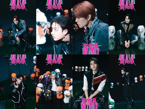 Stray Kids 樂-STAR ROCK-STAR 8th Mini Album CD+Contents+Photocard+Tracking Sealed SKZ (Standard ROLL Version) in Kuwait