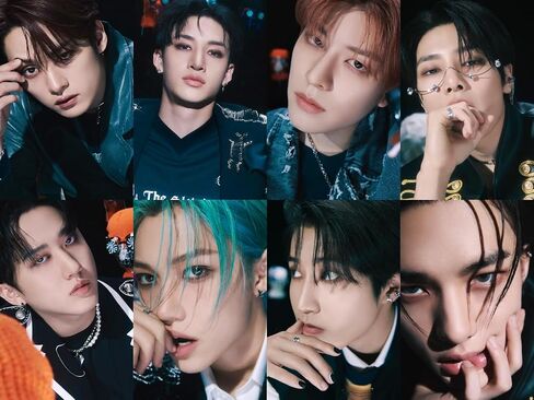 Stray Kids 樂-STAR ROCK-STAR 8th Mini Album CD+Contents+Photocard+Tracking Sealed SKZ (Standard ROLL Version) in Kuwait