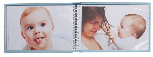 Carter's BP73-14074 Blue Under The Sea Mini Baby Photo Album Brag Book, Holds 40 Photos in Kuwait