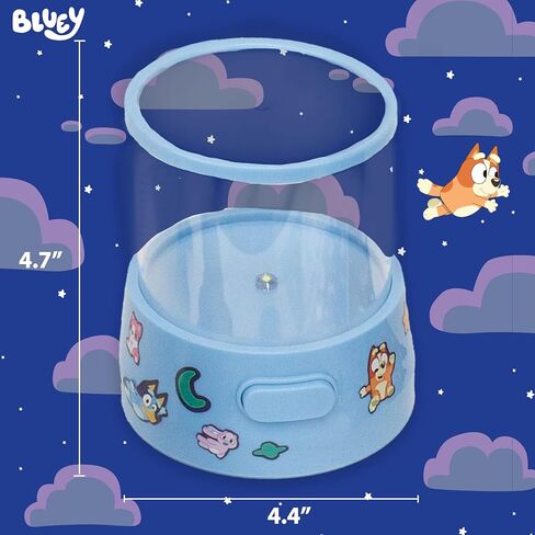 Horizon Group, USA Bluey Decorate Your Own Light Up Projector, Night Light for Kids with Stickers, Toys, Toddler Activities, Crafts in Kuwait
