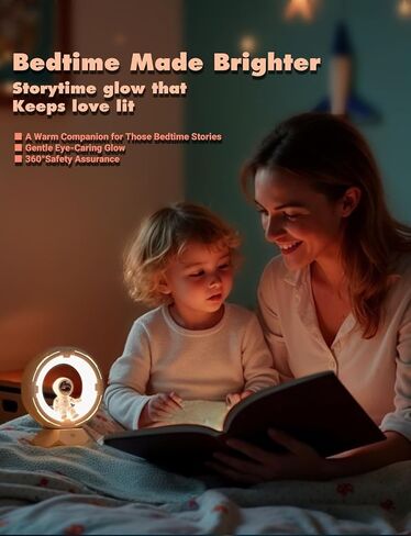Night Light Kids, Astronaut Space Night Light Lamp with 9-Level Cold Warm Light Rechargeable Dimmable Tap Touch Nightlight for Kids Children Toddler Bedroom Bedside Livingroom Desktop in Kuwait