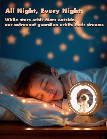 Night Light Kids, Astronaut Space Night Light Lamp with 9-Level Cold Warm Light Rechargeable Dimmable Tap Touch Nightlight for Kids Children Toddler Bedroom Bedside Livingroom Desktop in Kuwait