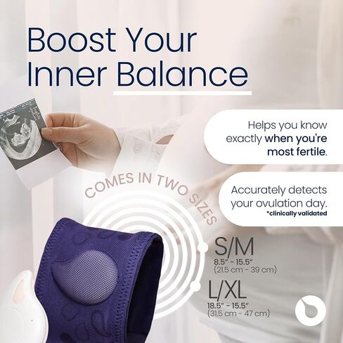 Tempdrop Wearable Fertility Monitor for Women Ovulation Tracker BBT | Basal Body Temperature Monitor to Help Get Pregnant – Sleep Sensor with App for Fertility, Hormone, Period, Cycle Tracking in Kuwait