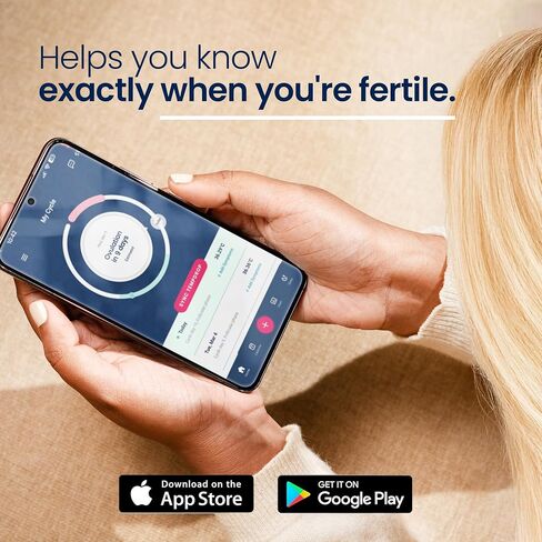 Tempdrop Wearable Fertility Monitor for Women Ovulation Tracker BBT | Basal Body Temperature Monitor to Help Get Pregnant – Sleep Sensor with App for Fertility, Hormone, Period, Cycle Tracking in Kuwait