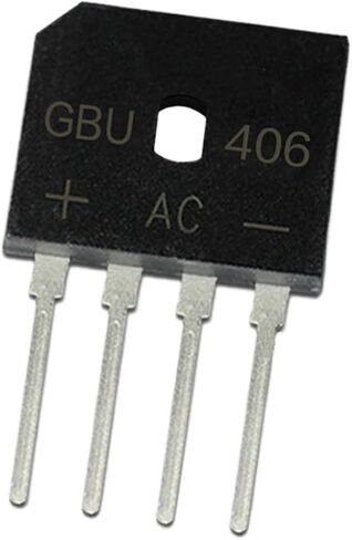 20/50/100/200/500Pcs GBU406 Bridge Rectifier GBU4J Stack 4A/600V(100Pcs) in Kuwait