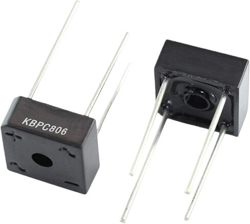 10/20/50/100/200Pcs KBPC806 Bridge Rectifier DIP-4 Square 8A/600V(200Pcs) in Kuwait