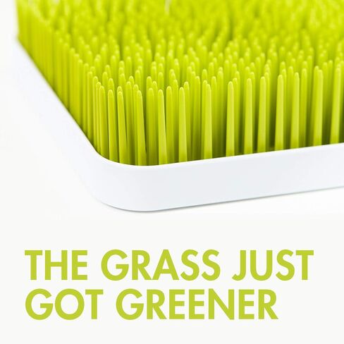 Boon Grass Countertop Drying Rack Bundle - Includes Grass, Stem, and Twig - Capacity for 4 Baby Bottles and Baby Accessories - Baby Bottle-Feeding Supplies - 9.5 x 9.5 x 3 in Kuwait
