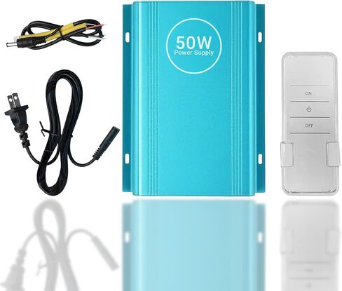 Smart Film Transformer and Remote Kit - Power Supply Controller for Switchable Smart Privacy Film and Smart Glass - Easy Installation Control Kit with Remote for PDLC Smart Film Systems in Kuwait