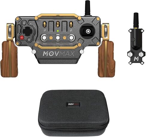 MOVMAX Remote Controller for DJI Osmo Pocket 4/3/2 with Storage Case, Wireless Remote Control with Hall Effect Joystick, Ergonomic Handle Magnetic Attach, DJI Osmo Pocket Accessories in Kuwait