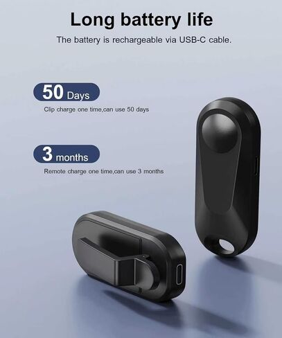 Remote Control Page Turner for Kindle Paperwhite Oasis Scribe Kobo E-Readers，Camera Remote Shutter Clicker for iPad iPhone Android Tablet，Scroller Remote for TIK Tok Video Taking in Kuwait