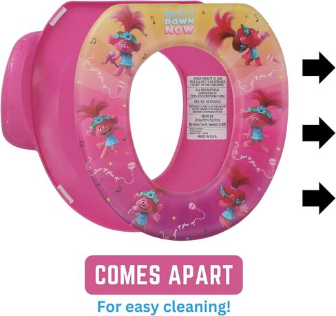 NBC Universal Trolls Soft Potty Seat in Kuwait