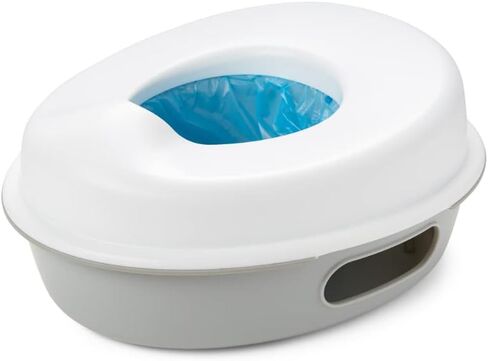 Skip Hop Go Time Multi-Stage 3 in 1 Potty Seat, White/Grey in Kuwait