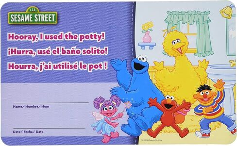 Ginsey Sesame Street Potty Training Rewards Kit, Promote Good Potty Habits in Kuwait