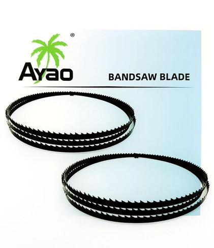 AYAO 80-Inch X 1/4-Inch X 14TPI Band Saw Blade, 2-Pack in Kuwait