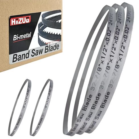 32-7/8 Inch Bandsaw Blades 24 TPI (5 Pack) for Dewalt DCS370B DCS371B DCS371P1 Portable Band Saw DW3984C Replace Blade Makita XBP03Z Stout STX-50 Ryobi P590, 32-7/8" x1/2" x0.02" 24TPI in Kuwait