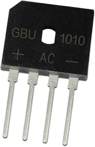 20/50/100/200/500Pcs GBU1010 Bridge Rectifier GBU10M Stack 10A/1000V(50Pcs) in Kuwait