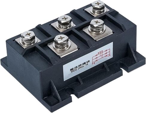 1pcs MDS200A 200A 1600V 3 Phase Generator Rectifier Module Diode Bridge Kit for Parts MDS100A-16(MDS150A) in Kuwait