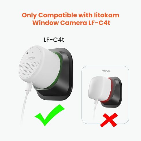 litokam F1.0 Aperture Fish Tank & Reptile Pet Camera.2K 3MP Anti-Glare Aquarium Terrarium Camera with Close-Focus Lens,No Drill Mount in Kuwait