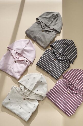 Modern Moments by Gerber Baby Hooded Hacci Top and Pant Set in Kuwait