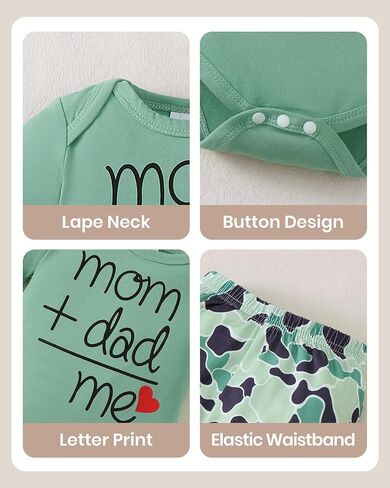 NZRVAWS Newborn Baby Boy Clothes Preemie clothes boys Infant Boy Outfits Romper Pants 10 Pcs Clothing Set 0 3 6 9 12 Months in Kuwait
