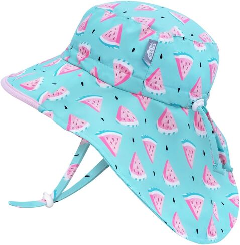 JAN & JUL Girls Adjustable Water Repellent Sun-hat in Kuwait